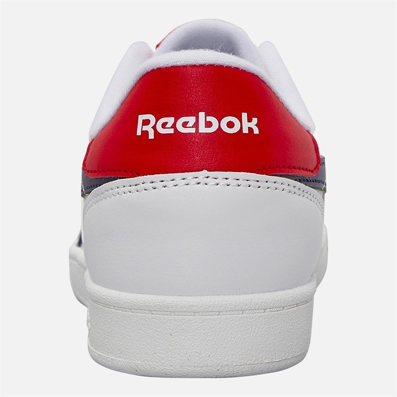 Reebok Junior Smash Edge Trainers White/Vector Navy/Vector Red - Image 3