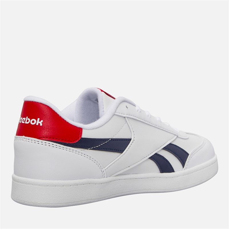 Reebok Junior Smash Edge Trainers White/Vector Navy/Vector Red - Image 5
