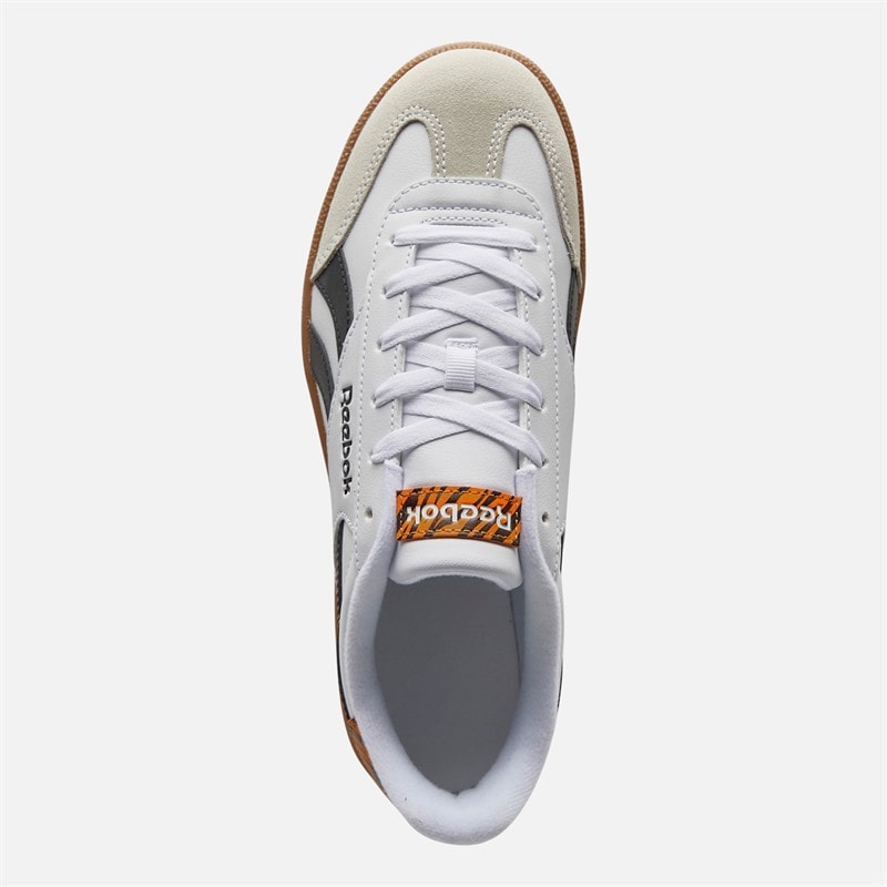 Reebok Mens Smash Edge Trainers White/Black/Gum - Image 4
