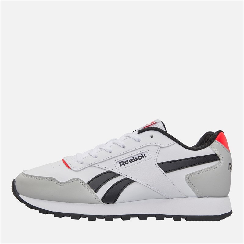 Reebok Junior Boys Glide Trainers White/Mist Grey/Energy Red - Image 1