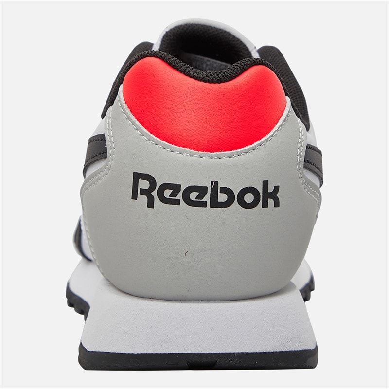 Reebok Junior Boys Glide Trainers White/Mist Grey/Energy Red - Image 3