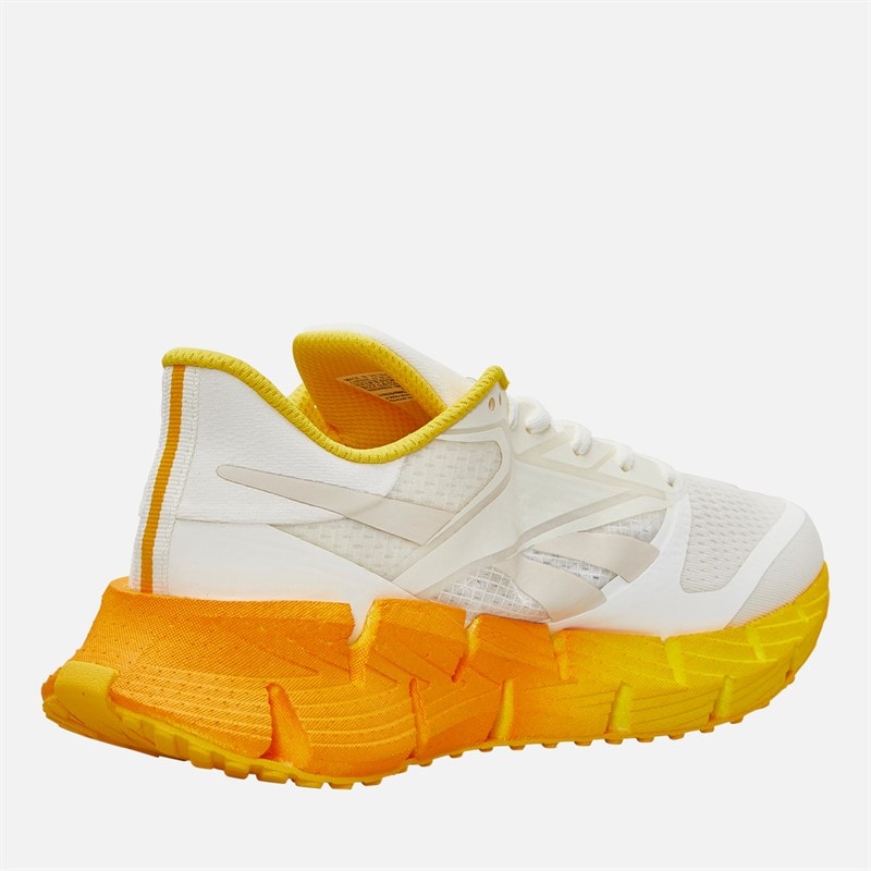 Reebok Mens FloatZig 1 Neutral Running Shoes Chalk/Sand/Golden Haze - Image 5