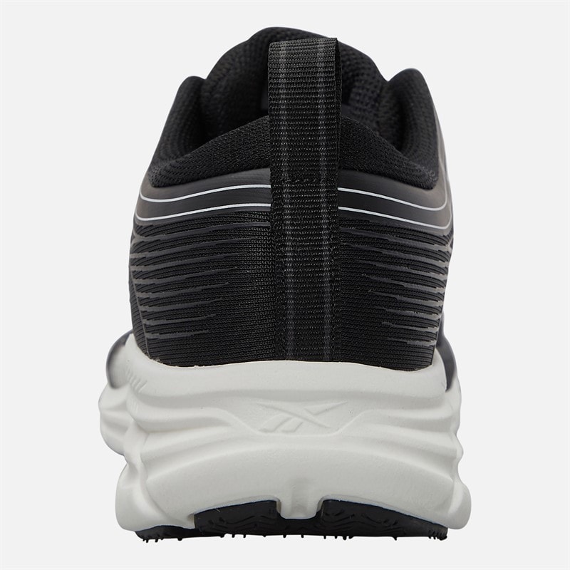 Reebok Junior Road Strider Neutral Running Shoes Black/Grey/White - Image 3
