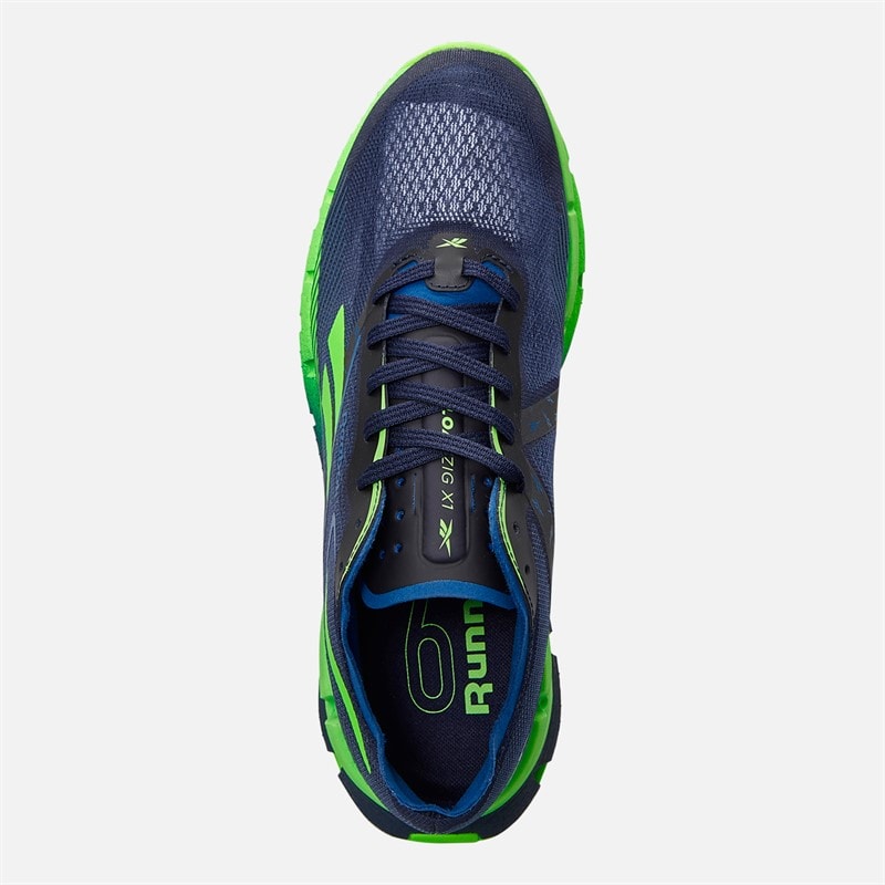 Reebok Floatzig X1 Neutral Running Shoes Vector Navy/Solar Lime/Twilight Blue - Image 4