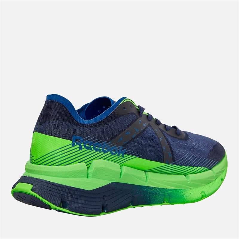 Reebok Floatzig X1 Neutral Running Shoes Vector Navy/Solar Lime/Twilight Blue - Image 5