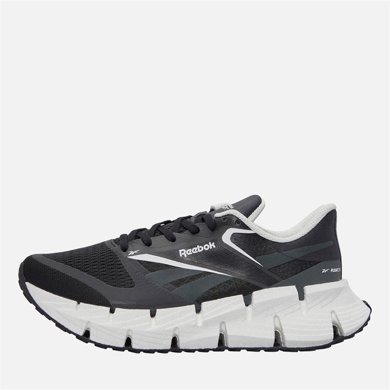 Reebok Womens Floatzig 1 Neutral Running Shoes Black/Grey/White