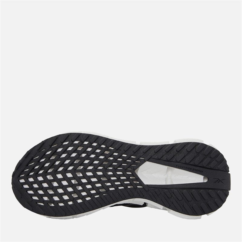 Reebok Womens Floatzig 1 Neutral Running Shoes Black/Grey/White - Image 2