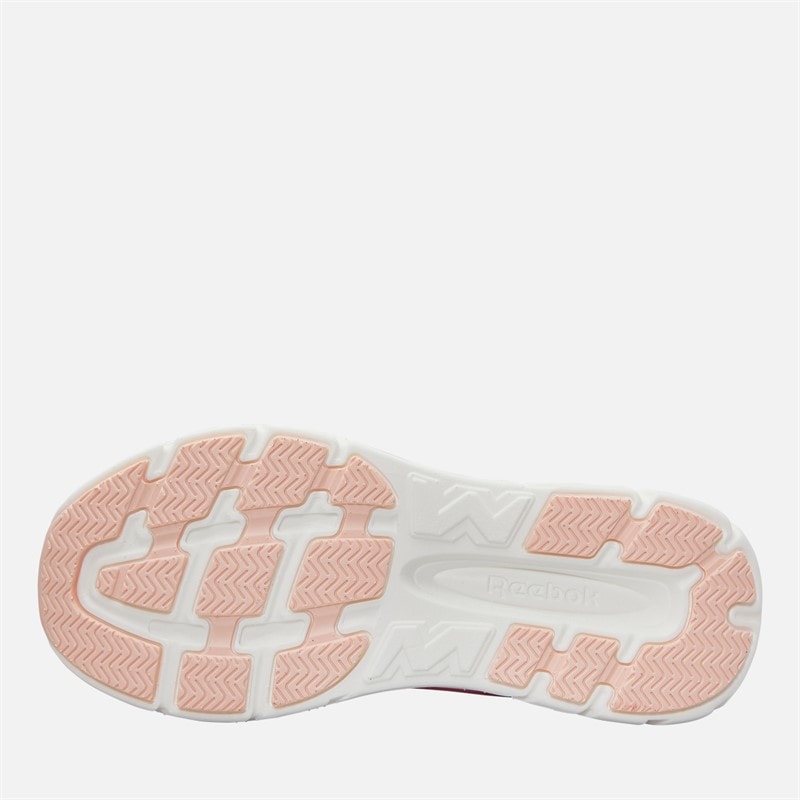 Reebok Junior Road Strider Neutral Running Shoes Playful Pink/Pure Pink/White Playfulpink/Purepink/White - Image 2