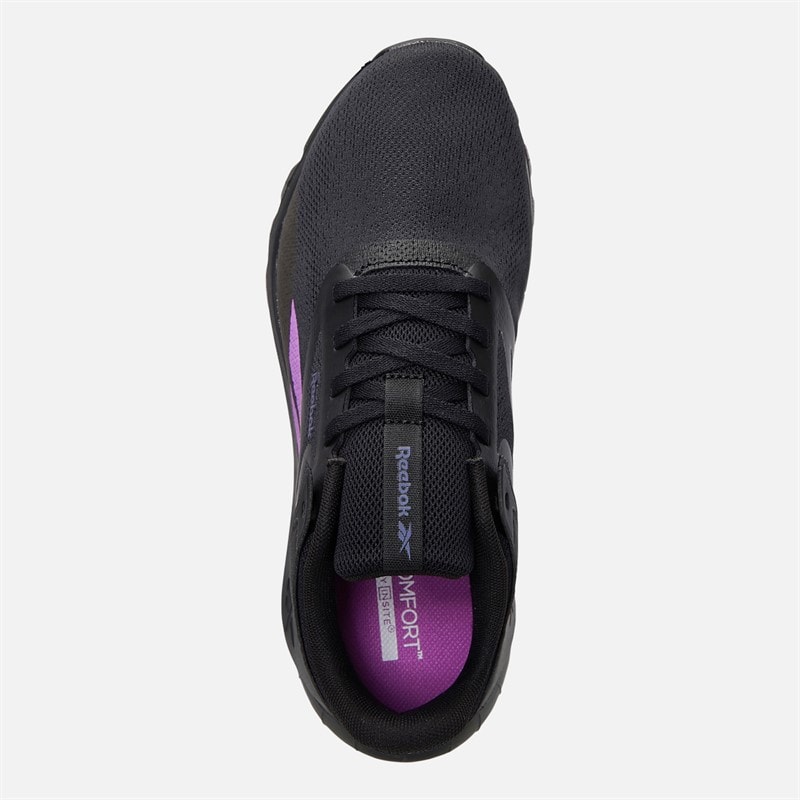 Reebok Womens Split Flex Training Shoes Black/Twilight Purple/Purple Rave - Image 4