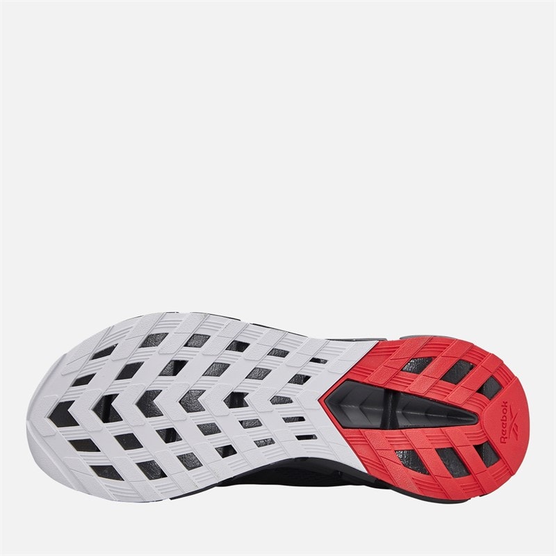 Reebok Zig Dynamica 5 Neutral Running Shoes Black/Black/Grey - Image 2