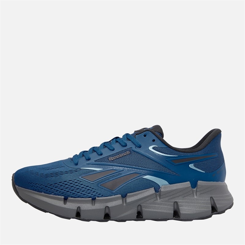 Reebok Mens Zig Dynamica 6 Neutral Running Shoes Navy/Grey/Black - Image 1