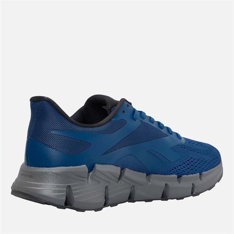 Reebok Mens Zig Dynamica 6 Neutral Running Shoes Navy/Grey/Black - Image 5
