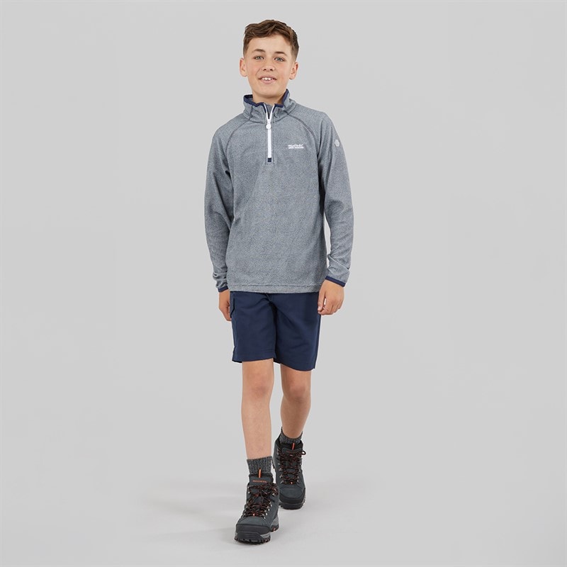 Regatta Boys Loco 1/2 Zip Fleece Navy/Navy - Image 4
