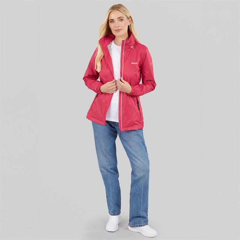 Regatta Womens Corinne Waterproof Packaway Jacket Pop - Image 4