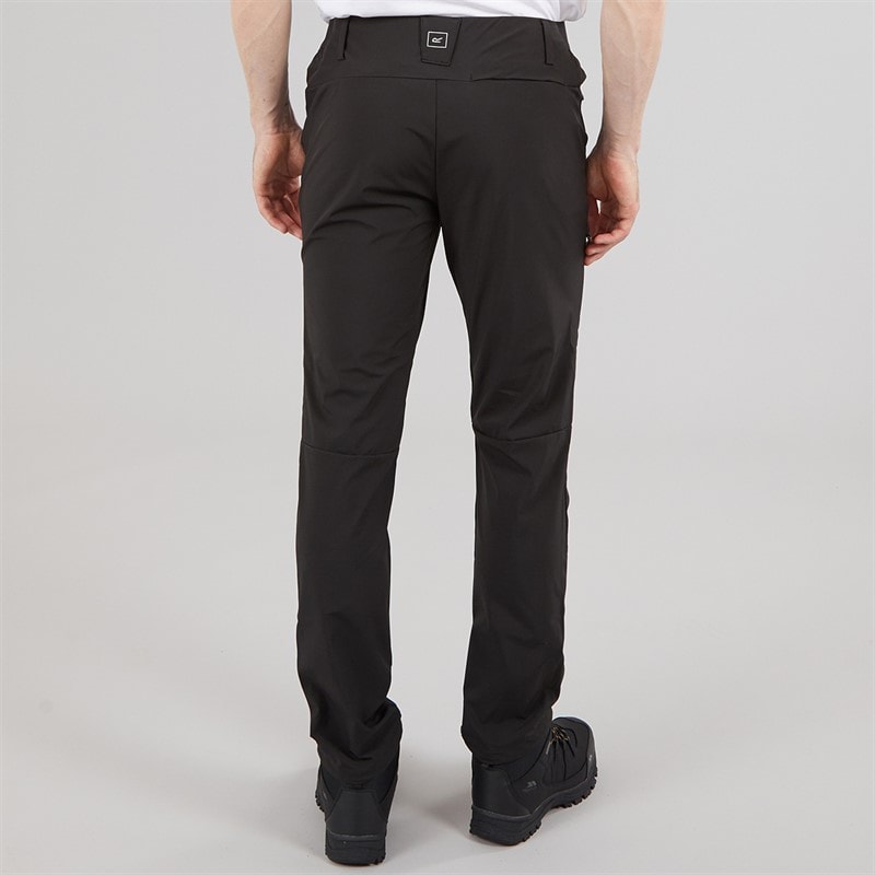 Regatta Mens Bayfell Walking Trousers Black - Image 2