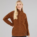 Regatta Womens Mayse Full Zip Fleece Jacket Glazed Ginger