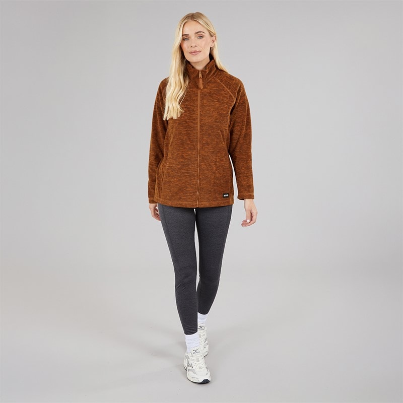 Regatta Womens Mayse Full Zip Fleece Jacket Glazed Ginger - Image 4