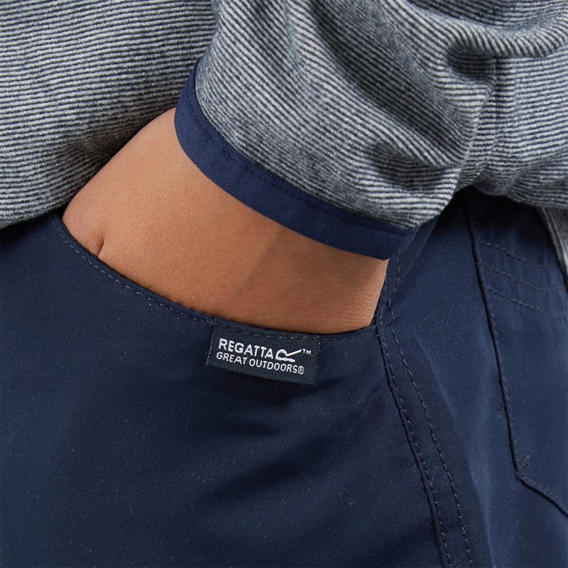 Regatta Boys Sorcer Shorts Navy - Image 5