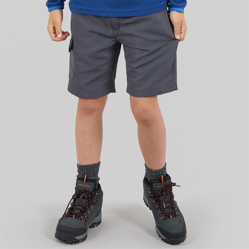 Regatta Boys Sorcer Shorts Seal Grey
