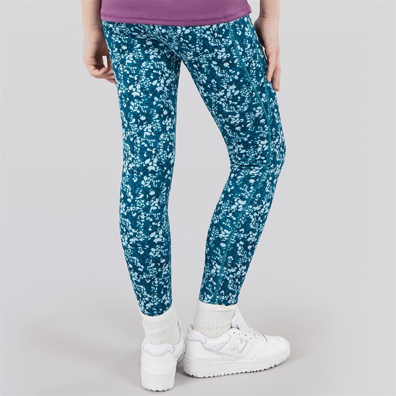 Regatta Girls Barlia Winter Printed Leggings Gulfstream Abstract - Image 2