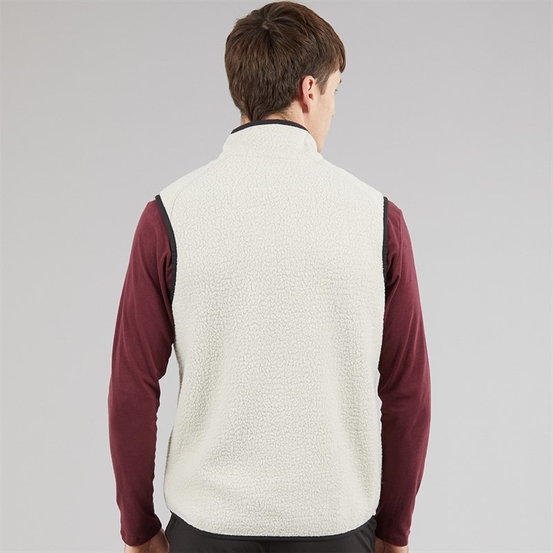 Regatta Mens Frankie Borg Fleece Gilet Moonstruck - Image 2