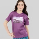Regatta Girls Alvardo Graphic T-Shirt Sunset Purple