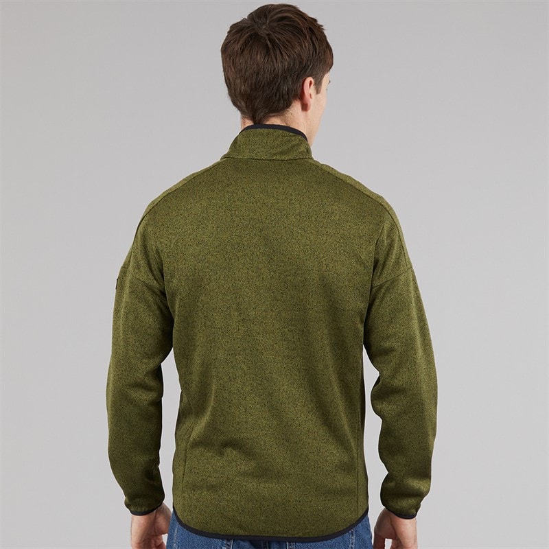 Regatta Mens Kames Full Zip Fleece Jacket Nephrite Green - Image 2