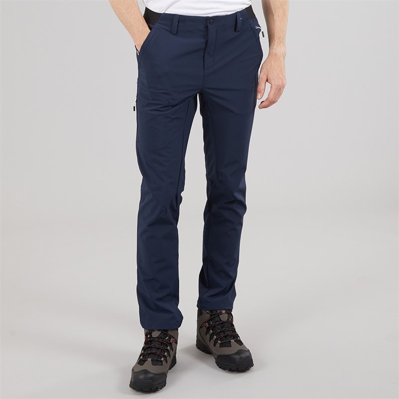 Regatta Mens Bayfell Walking Trousers Navy
