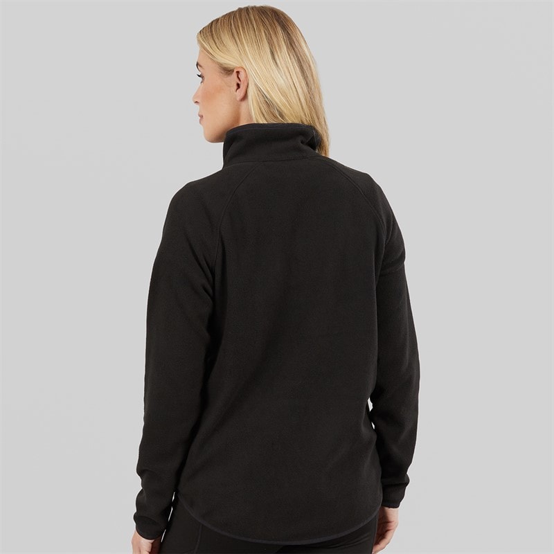 Regatta Womens 1/2 Zip Fleece Black - Image 2