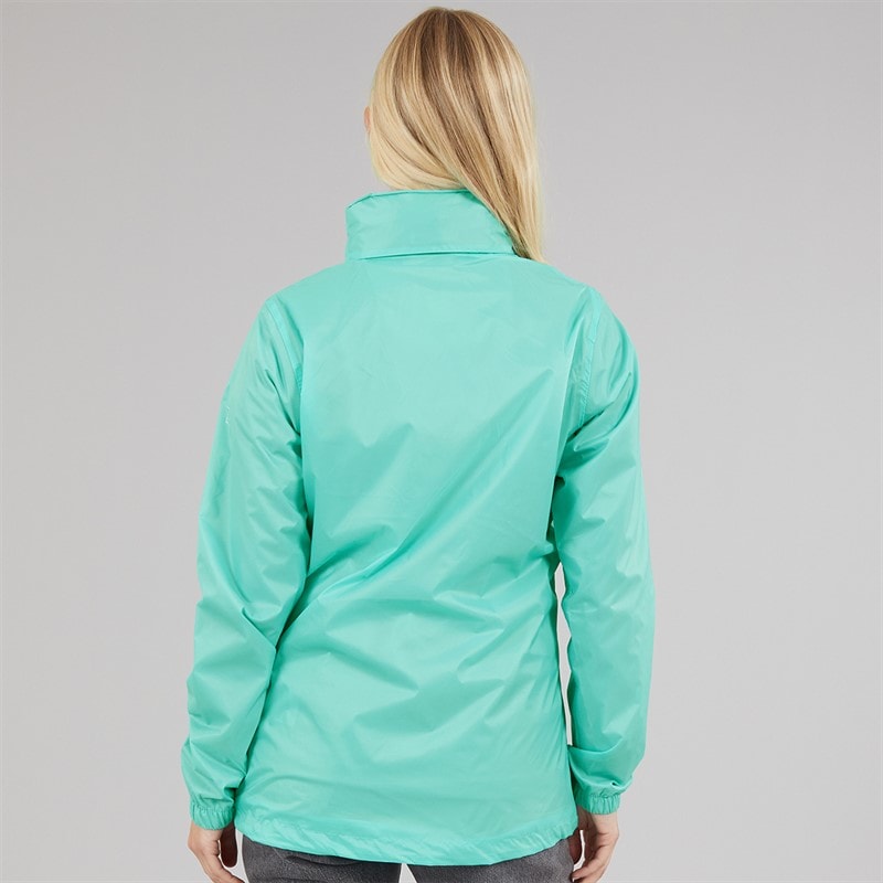 Regatta Womens Corinne Waterproof Packaway Jacket Aruba Blue - Image 2