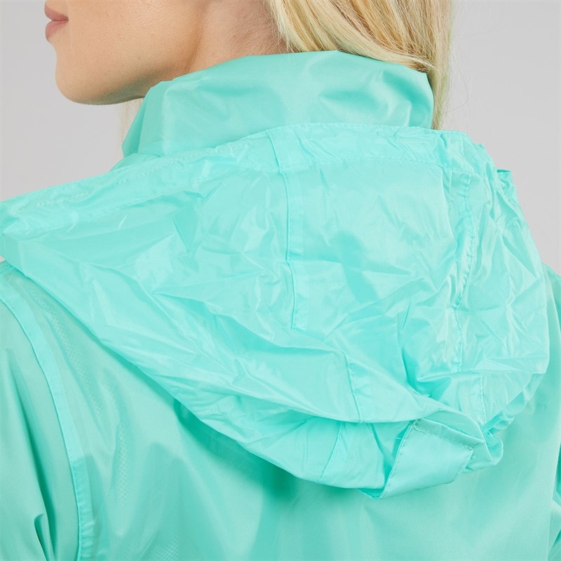 Regatta Womens Corinne Waterproof Packaway Jacket Aruba Blue - Image 3