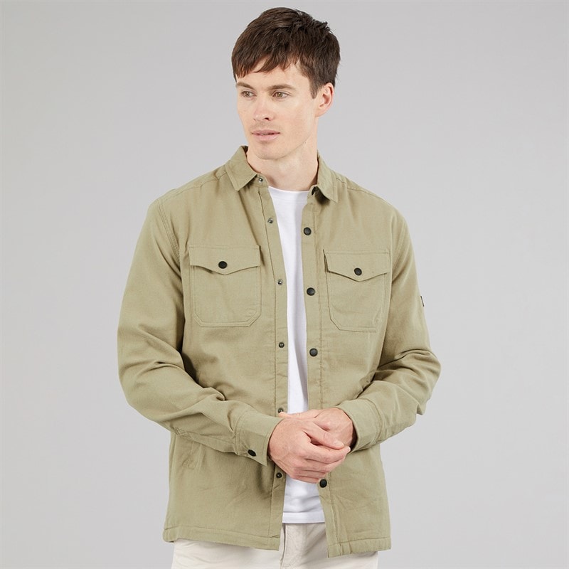 Regatta Mens Spennith Overshirt Golden Sand - Image 3
