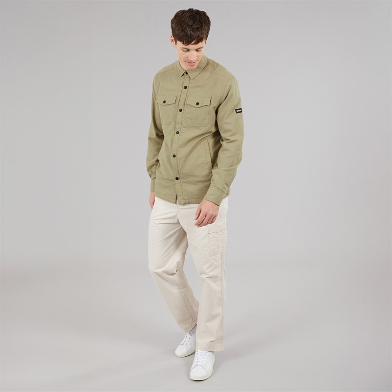 Regatta Mens Spennith Overshirt Golden Sand - Image 4