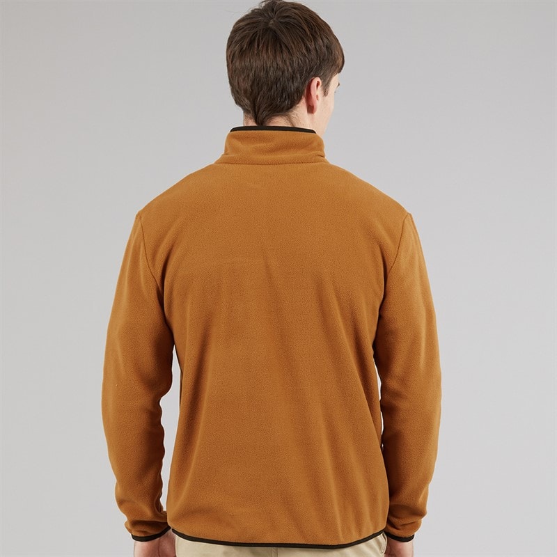 Regatta Mens Frankie 1/2 Zip Fleece Glazed Ginger - Image 2