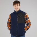 Regatta Mens Frankie Borg Fleece Gilet Navy