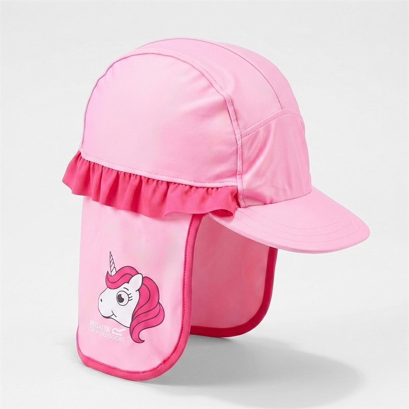 Regatta Girls 3D Protect Cap Sweet Pink/Pink Potion