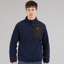 Regatta Mens Frankie Borge 1/2 Zip Fleece Jacket Navy