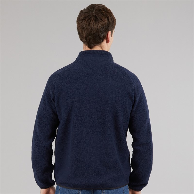 Regatta Mens Frankie Borge 1/2 Zip Fleece Jacket Navy - Image 2