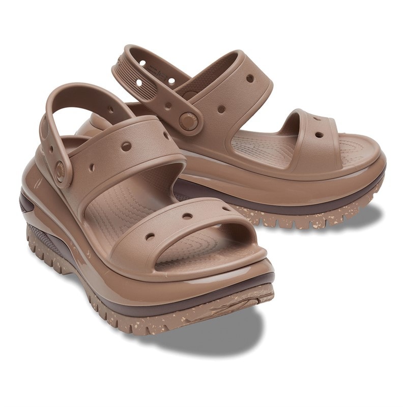 Crocs Mega Crush Sandals Latte - Image 1