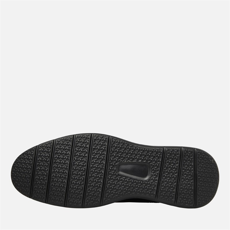 Rockport Mens Total Motion Brogue Shoes All Black - Image 2