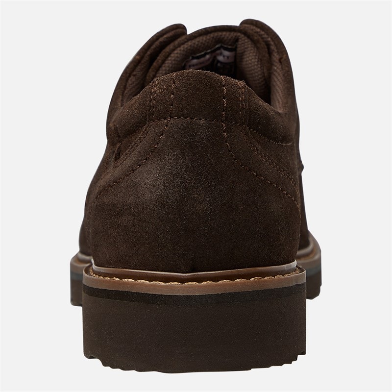 Rockport Mens Charlee Toe Cap Shoes Brown - Image 3