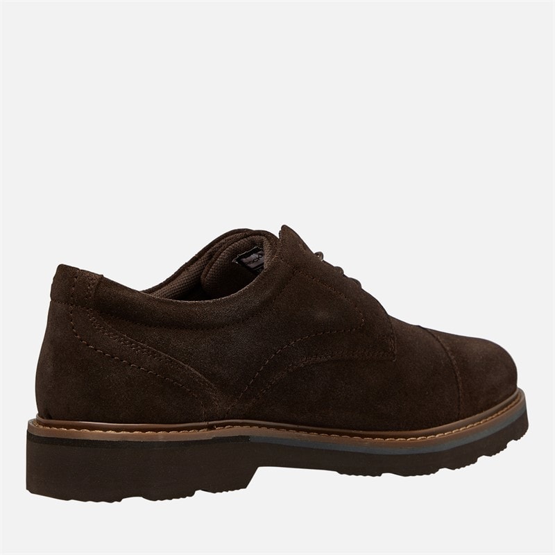 Rockport Mens Charlee Toe Cap Shoes Brown - Image 5