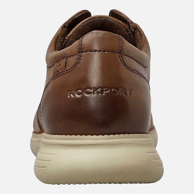 Rockport Mens Total Motion Brogue Shoes Tan - Image 3