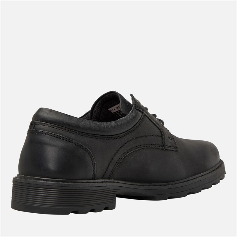 Rockport Mens Marshall Plain Toe Shoes Black - Image 5
