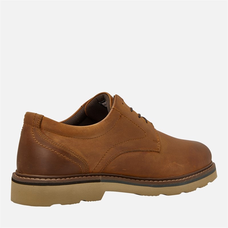 Rockport Mens Charlee Derby Shoes Brown - Image 5