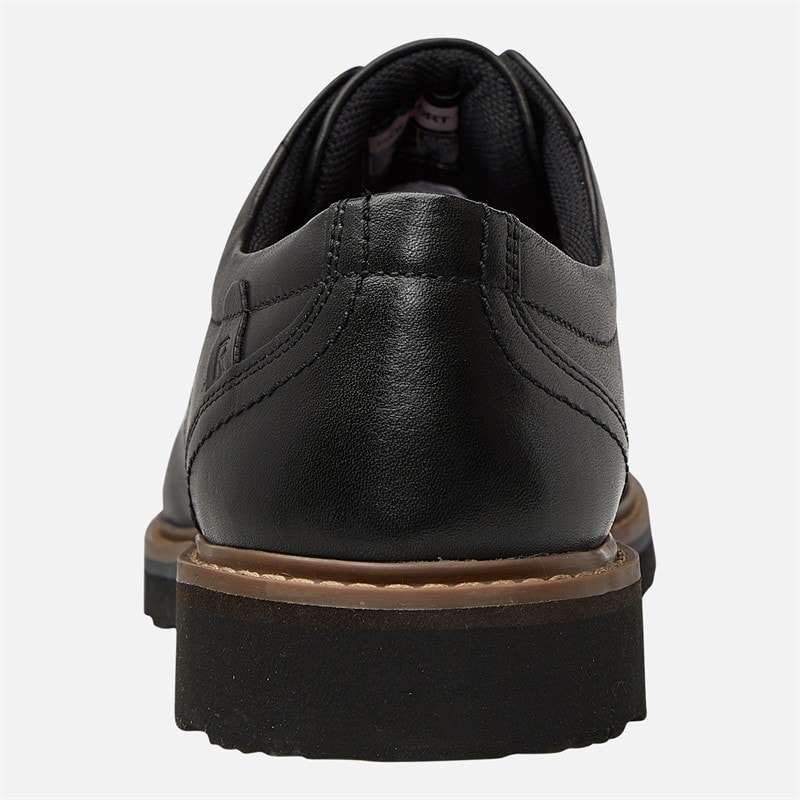 Rockport Mens Charlee Derby Shoes Black - Image 3