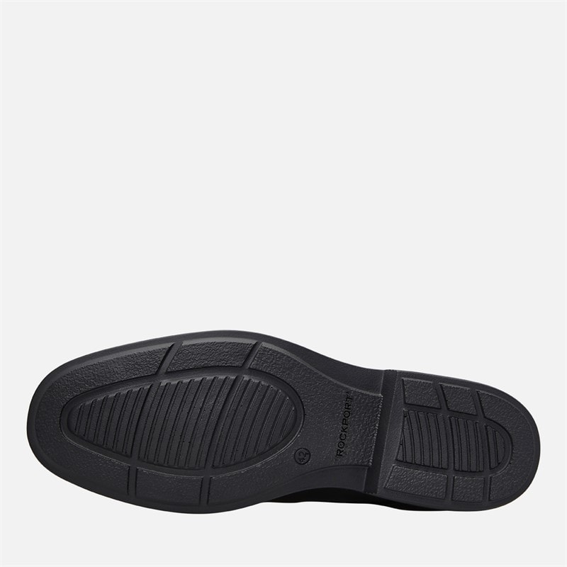 Rockport Mens Clifford Toe Cap Shoes Black - Image 2