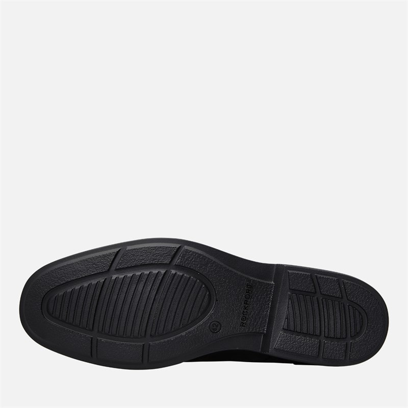 Rockport Mens Corbin Tram Line Shoes Black - Image 2