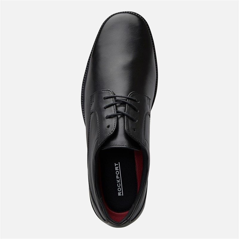 Rockport Mens Clinton Plain Toe Shoes Black - Image 4