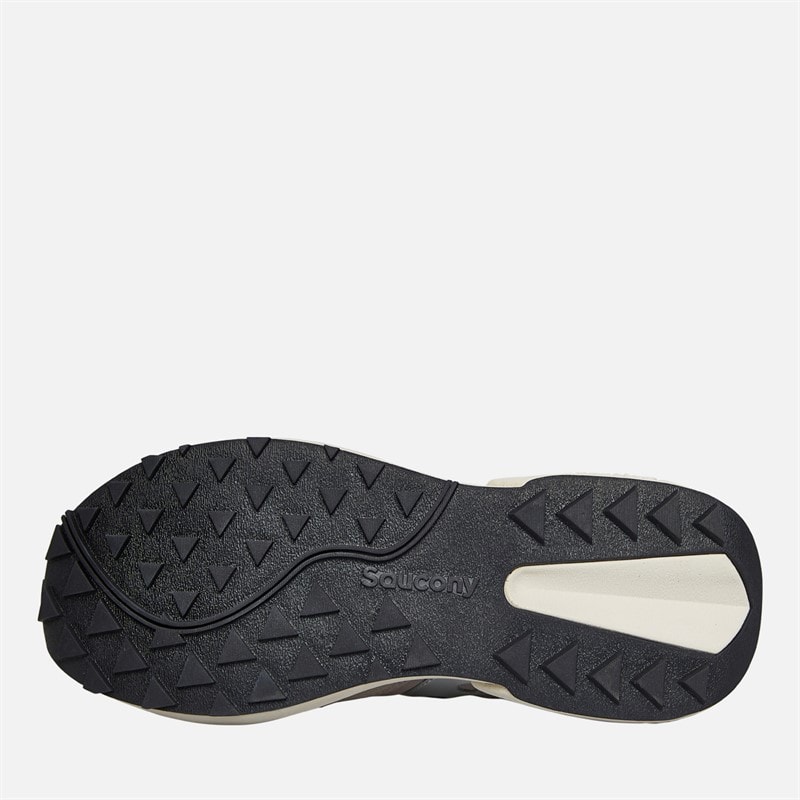 Saucony Womens Jazz NXT Trainers Dove/Silver - Image 2